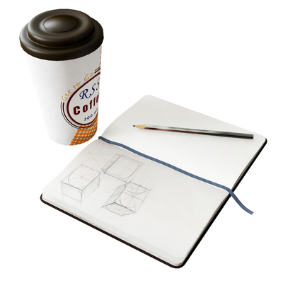  画本 铅笔su模型 