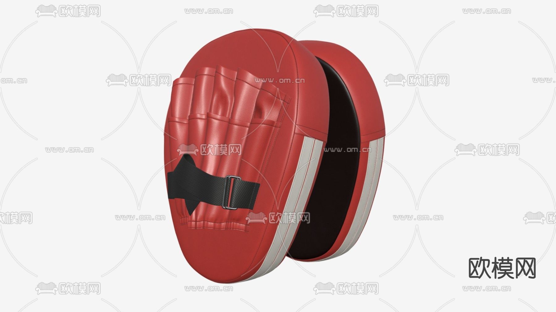 拳击器材 手靶3d模型下载