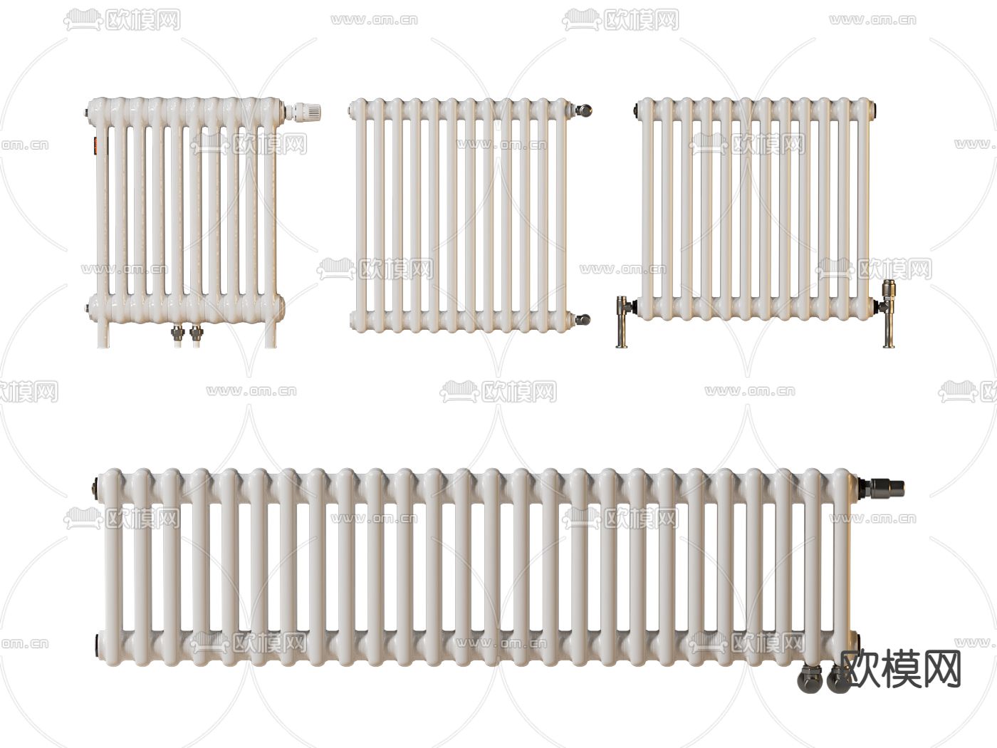 暖气片 散热器3d模型下载