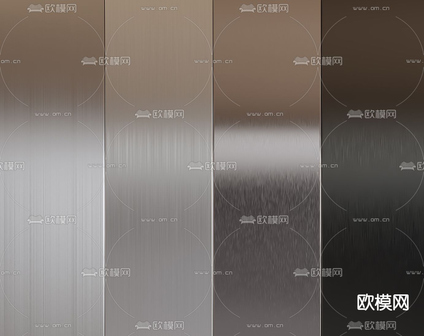 护墙板 木饰面 墙裙3d模型下载（渲染图2）