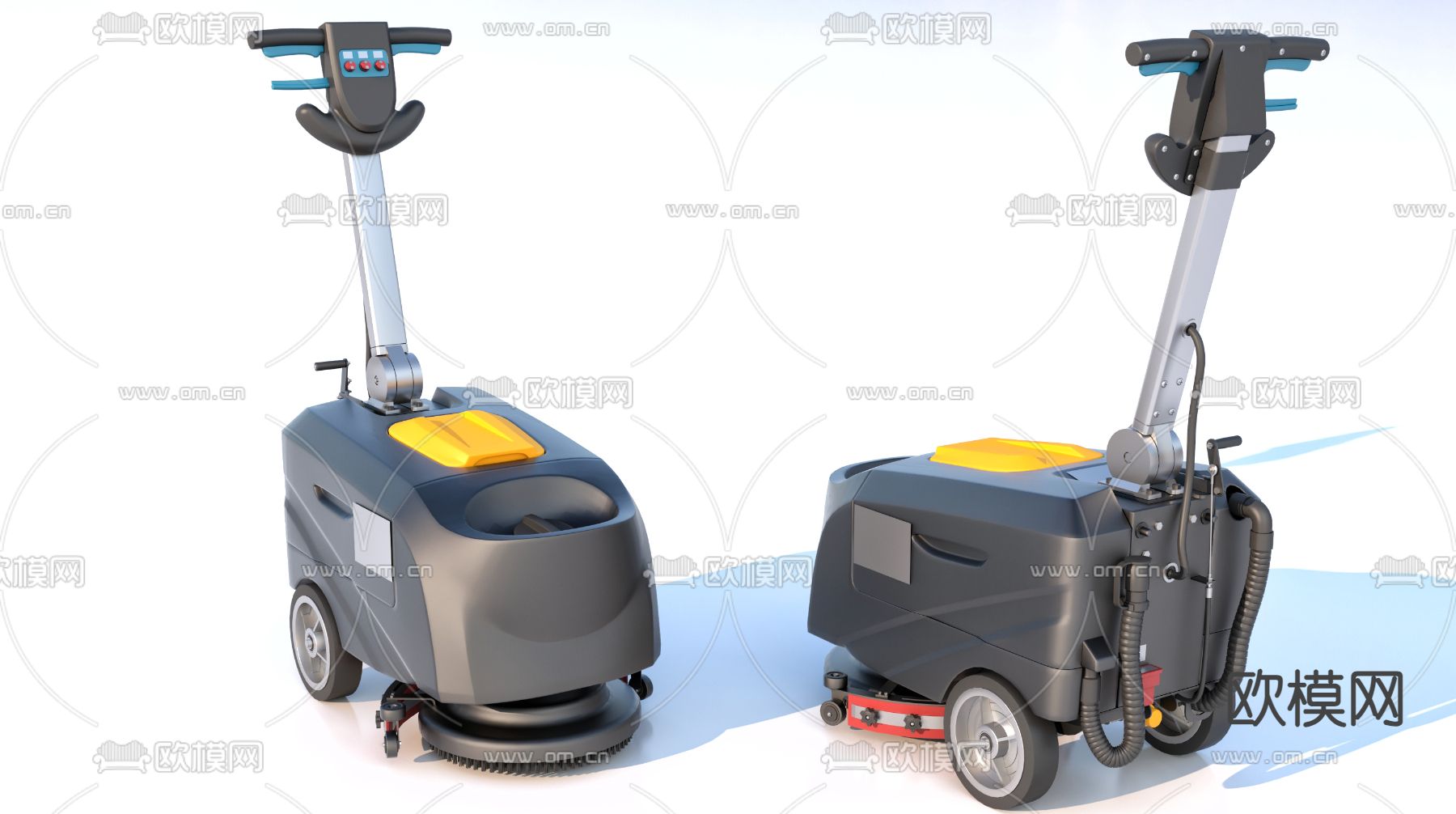 洗地机 吸尘器 吸尘机3d模型下载