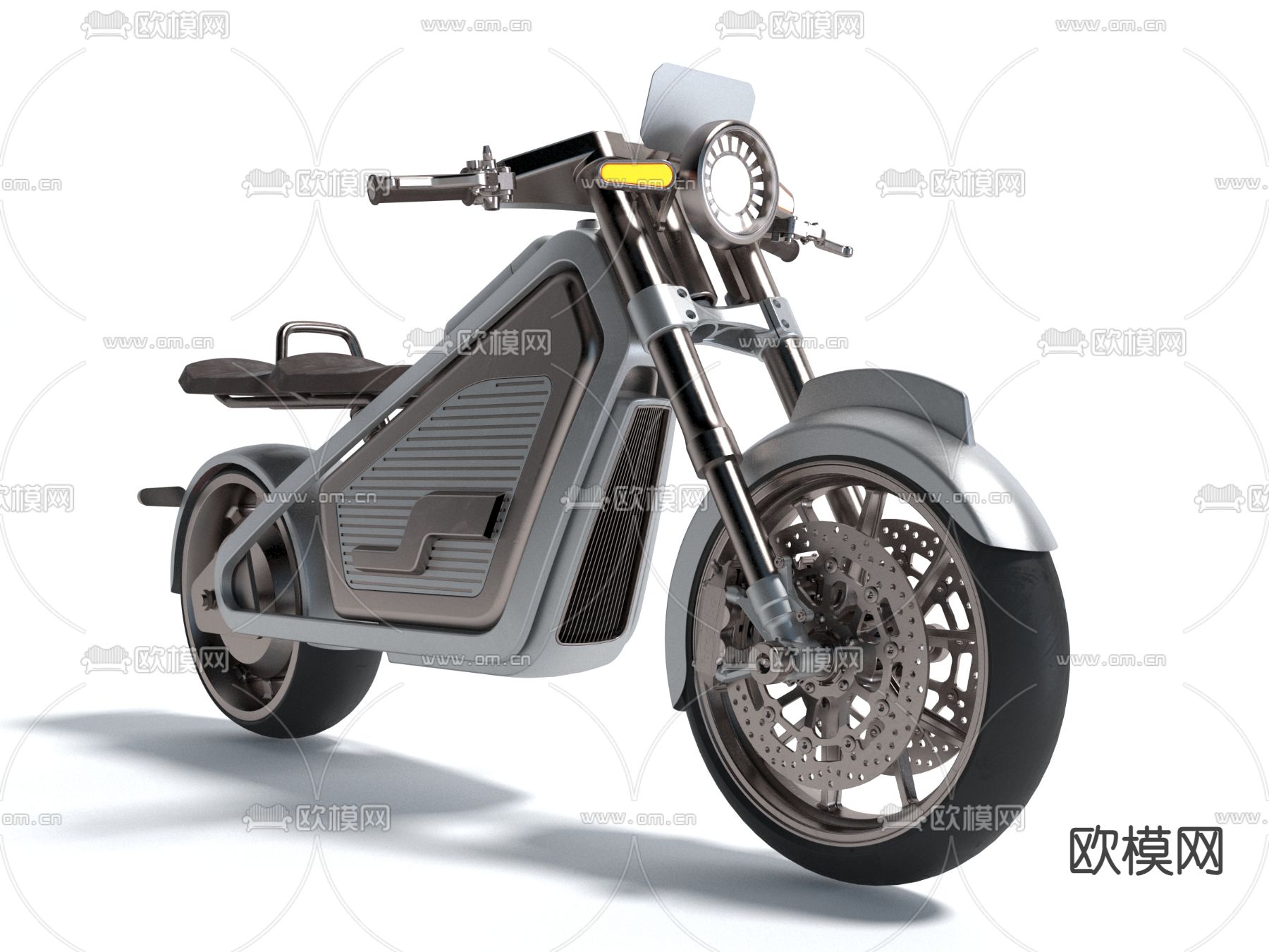 电动车 机车 摩托车3d模型下载