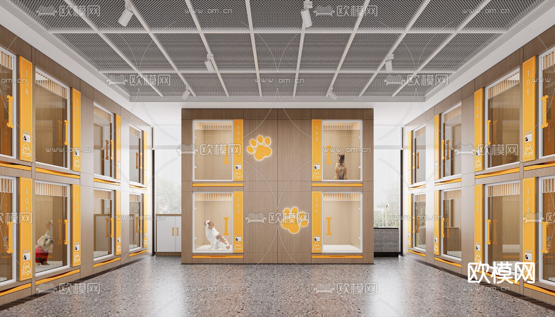 宠物医院 宠物店3d模型下载