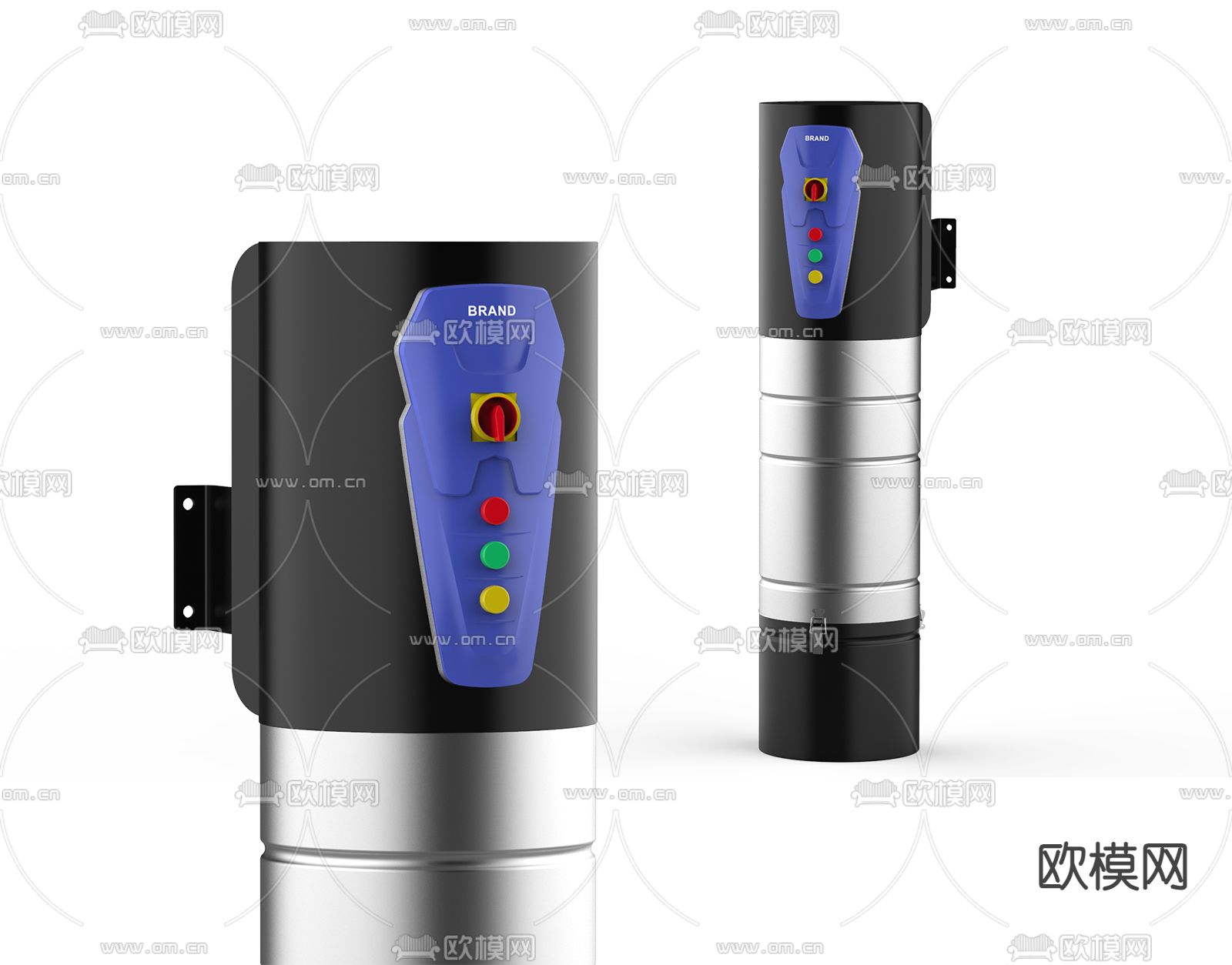 汽修设备su模型下载（渲染图2）