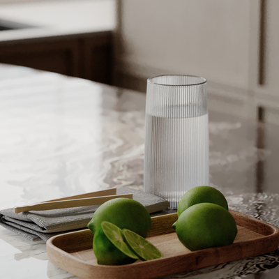  厨房用具 果盘 毛巾 夹子su模型 