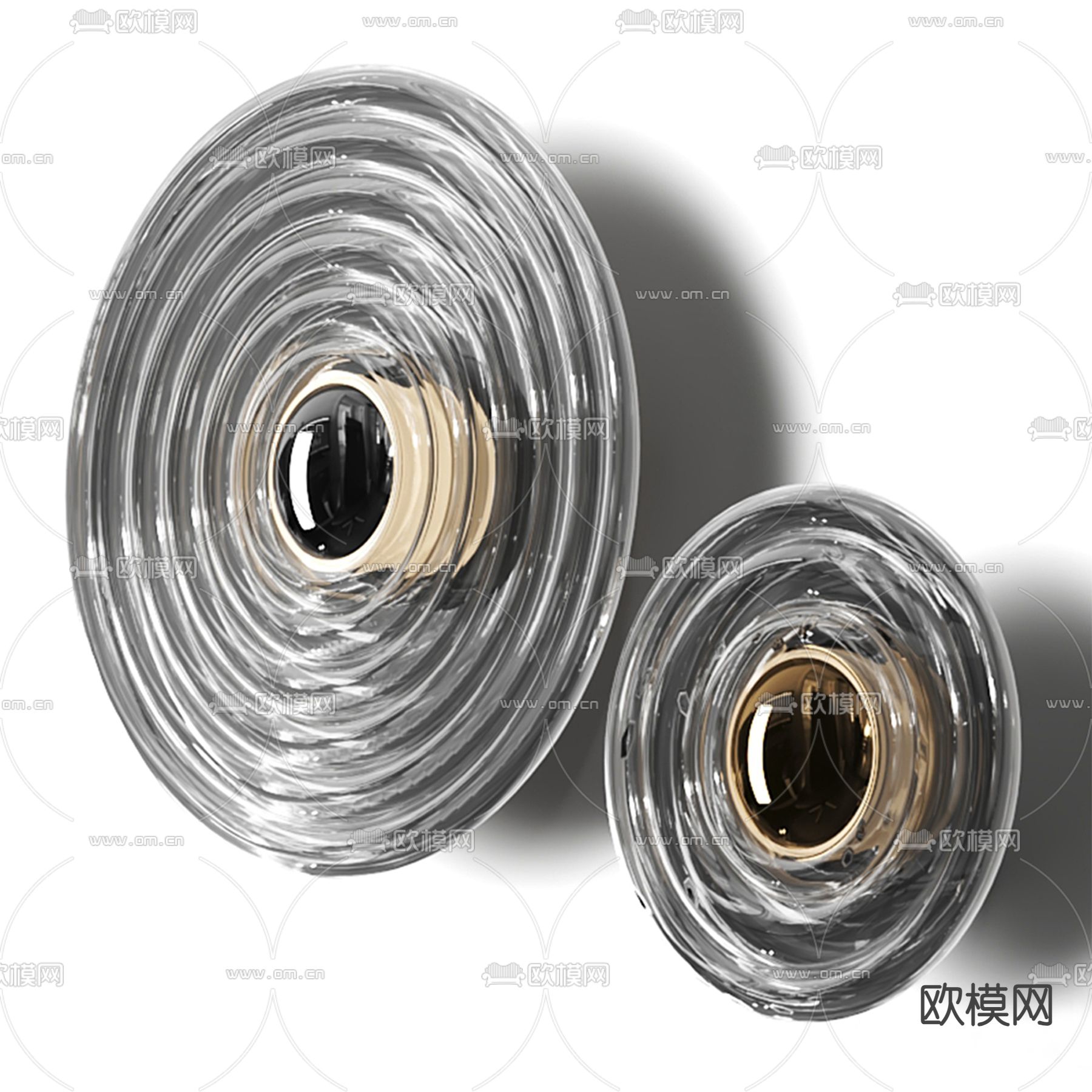 米洛提 Minotti 轻奢壁灯3d模型下载（渲染图1）