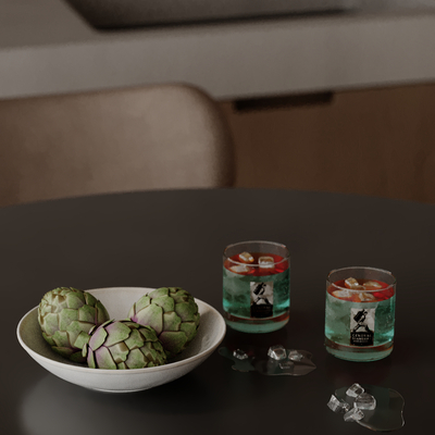  果盘 碗具 饮料杯su模型 