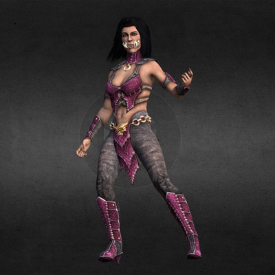  游戏人物su模型 