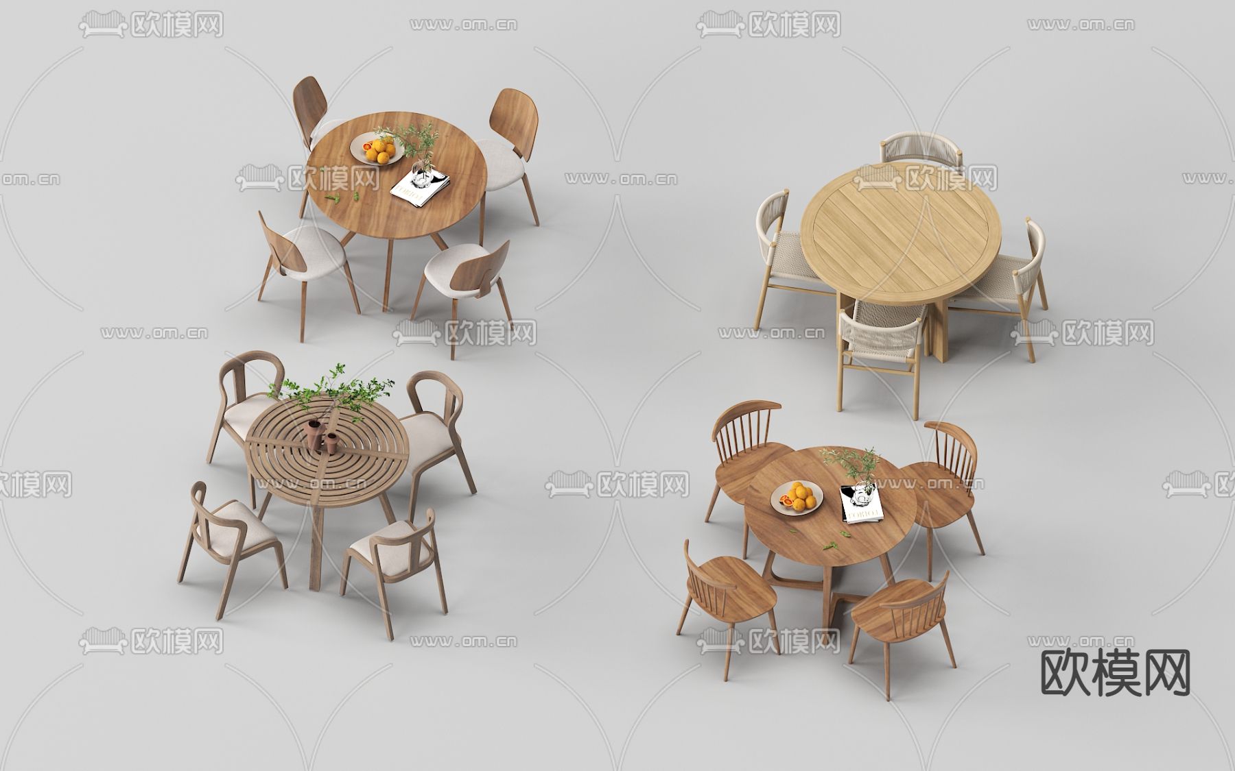 户外桌椅 露营桌椅3d模型下载