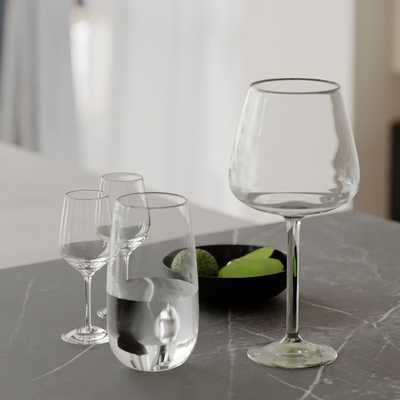  厨房用具 果盘 高脚杯su模型 