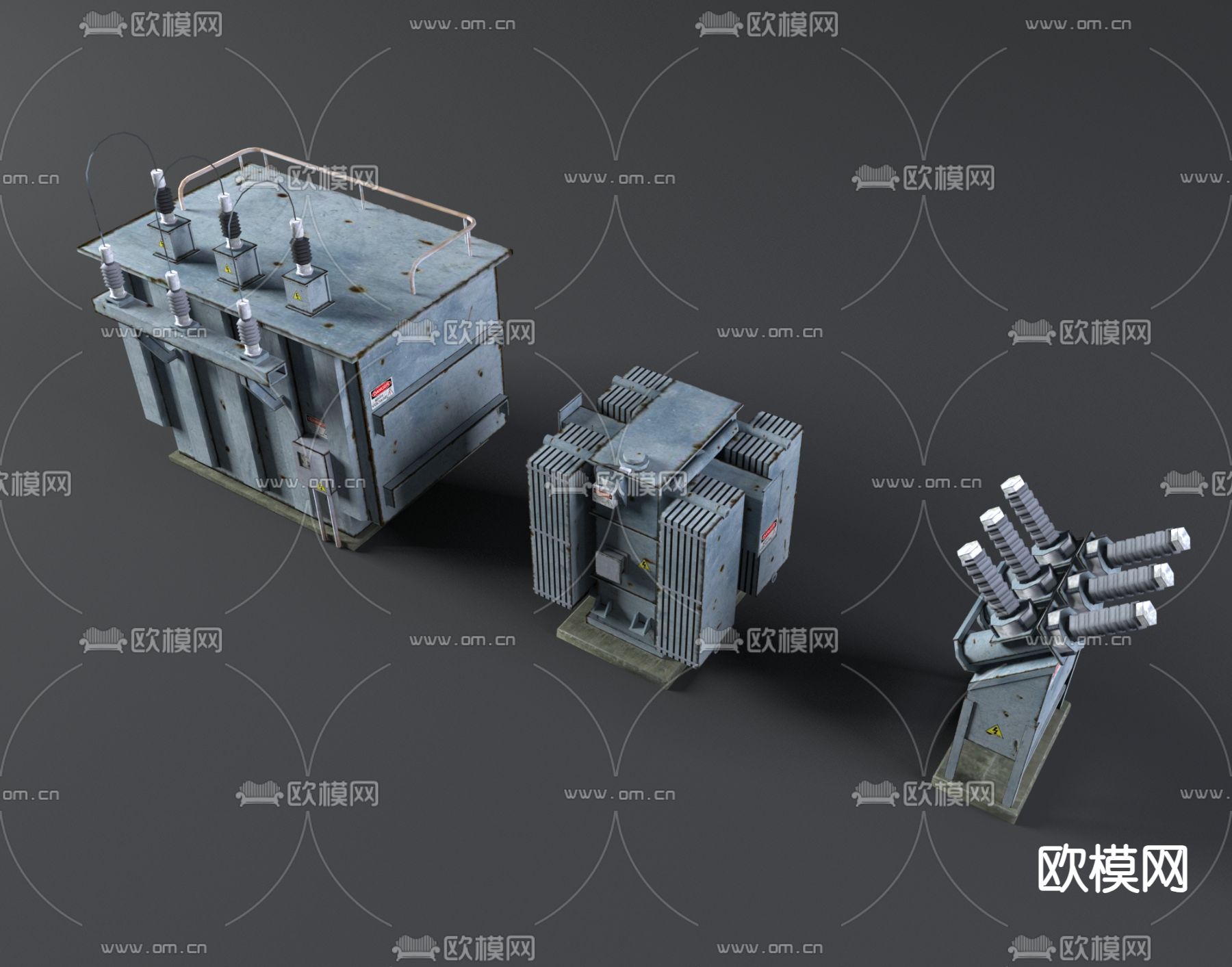 配电箱 配电室 配电房3d模型下载