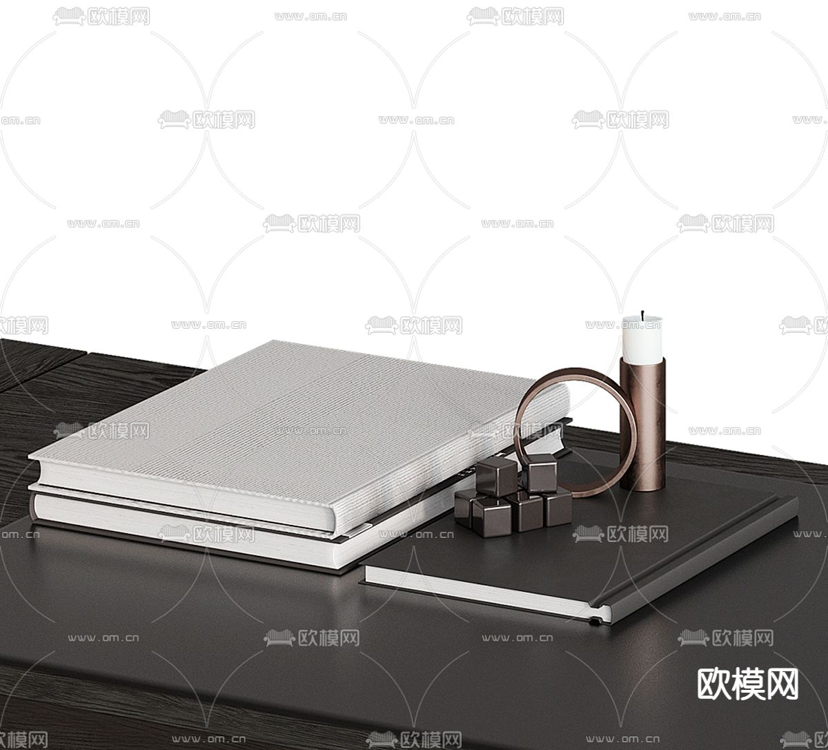 书籍 书本 桌面摆件3d模型下载