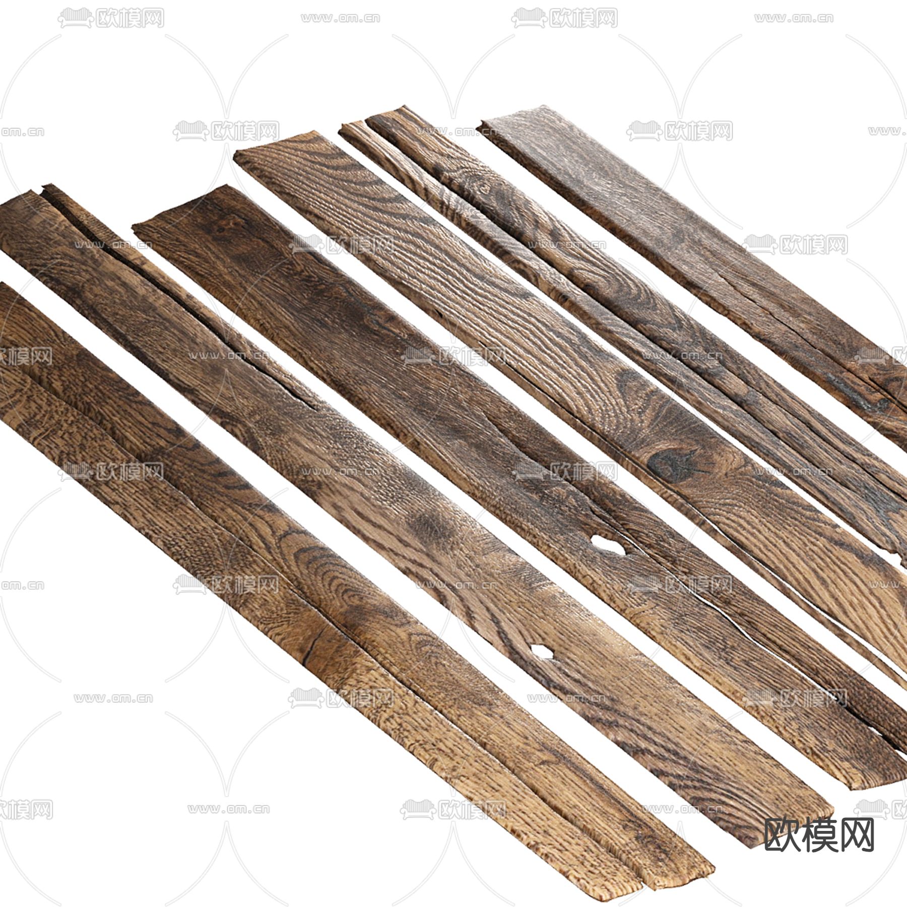 木头 木梁 木材 木板3d模型下载