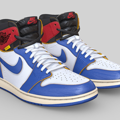  运动鞋 球鞋su模型 