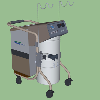  汽修工具设备su模型 