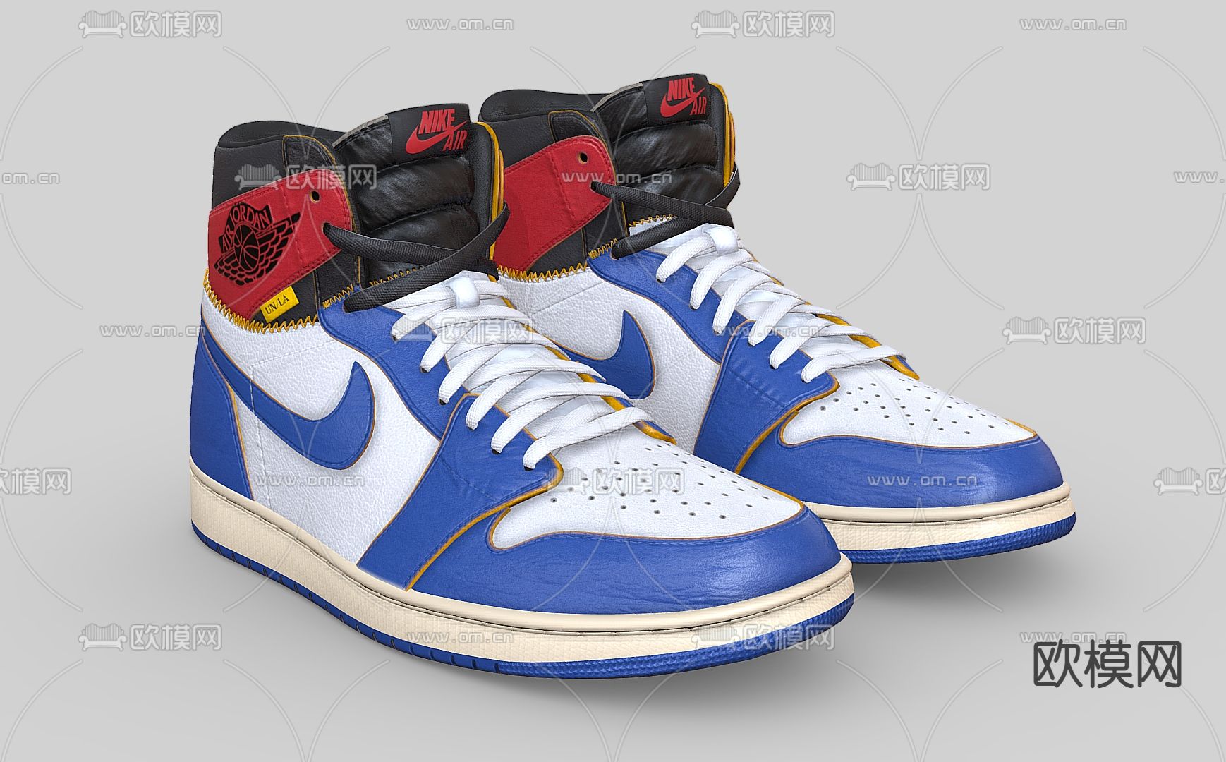 运动鞋 球鞋su模型下载（渲染图2）