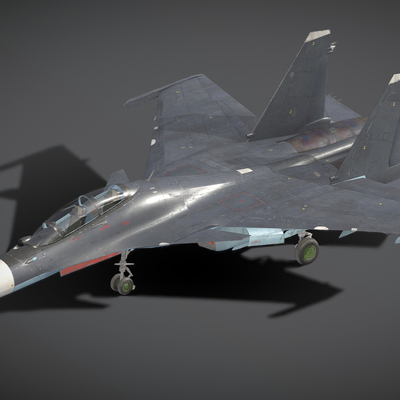  航空飞机 战斗机su模型 