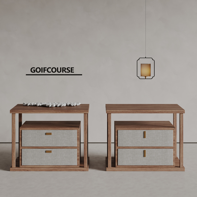  Poliform 床头柜su模型 