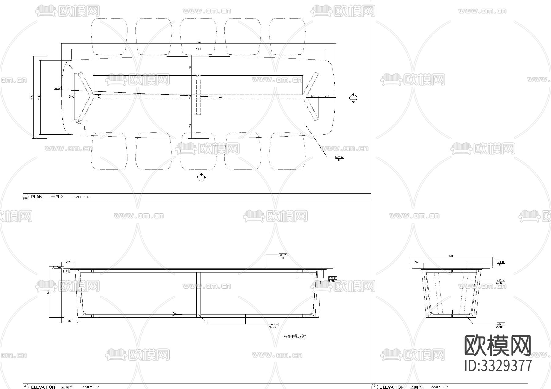 定制家具节点大样图下载（渲染图3）