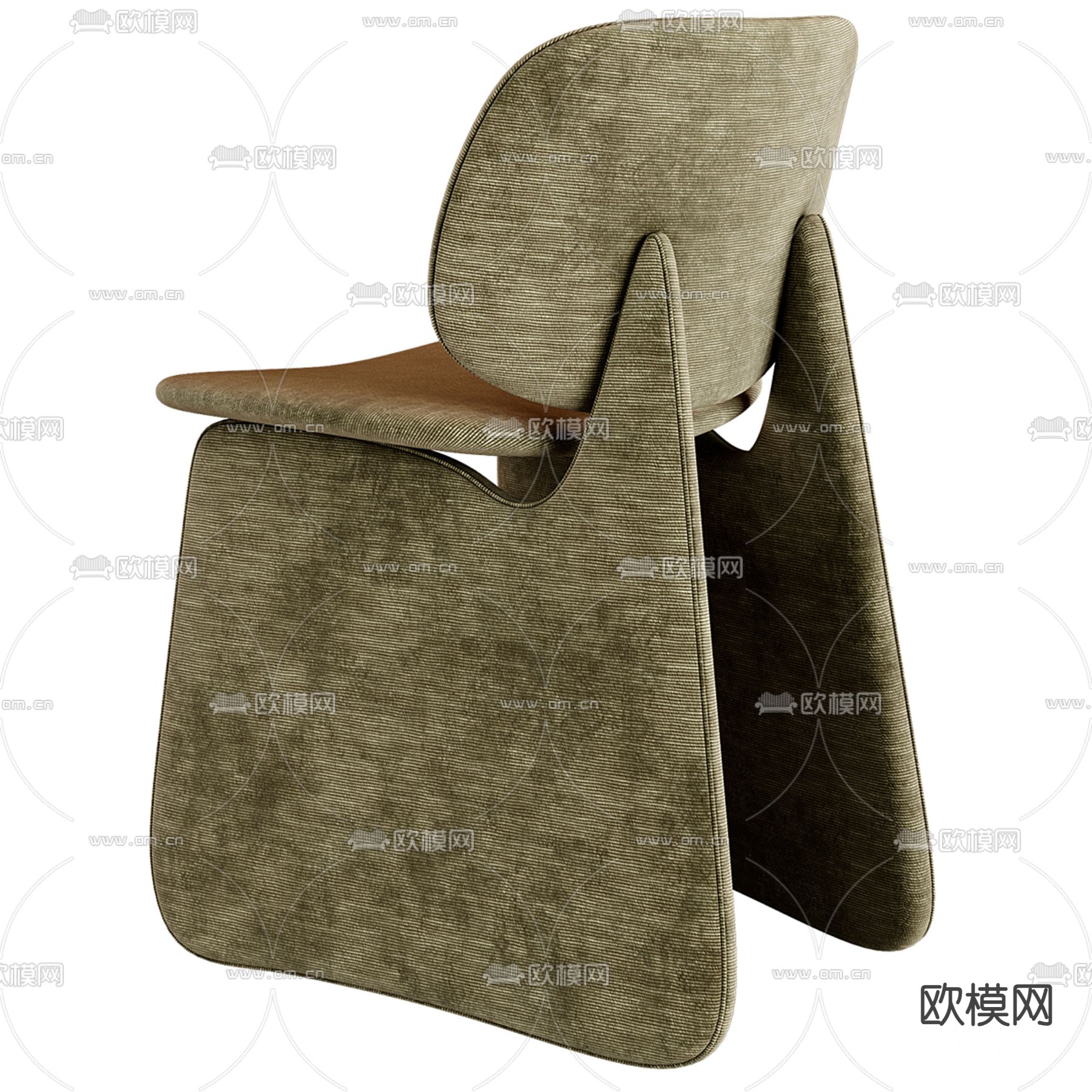 椅子 休闲椅3d模型下载（渲染图2）