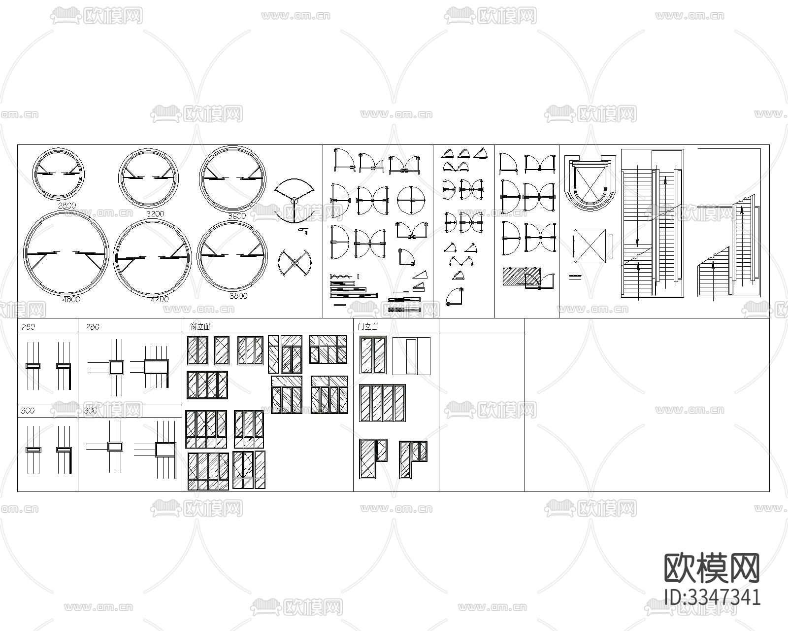 动态家具CAD图库下载（渲染图4）