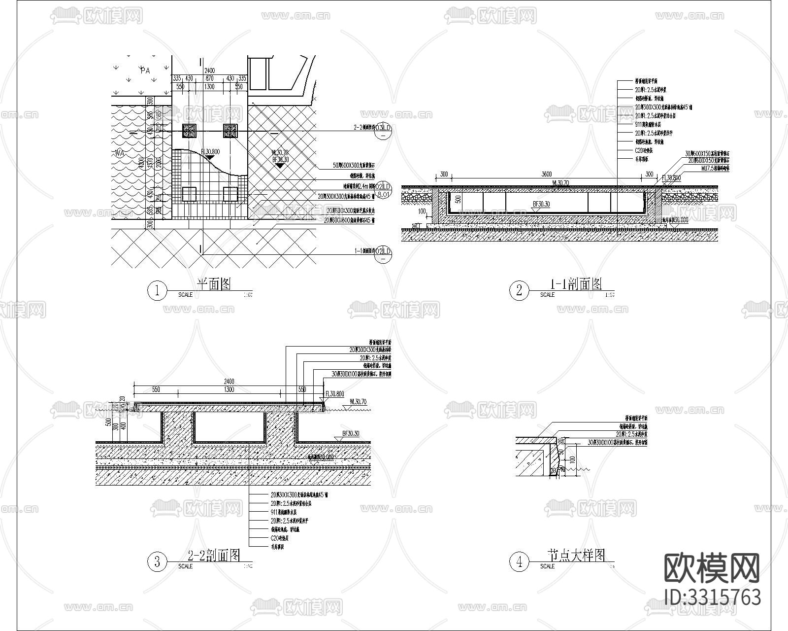 平板桥详图节点大样图下载