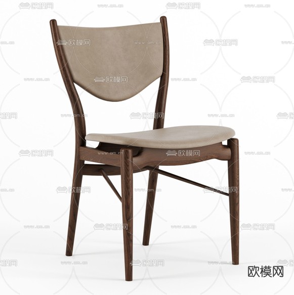 北欧休闲椅 椅子3d模型下载