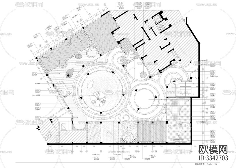 1190㎡親子中心 兒童教育空間cad施工圖下載(渲染圖3)