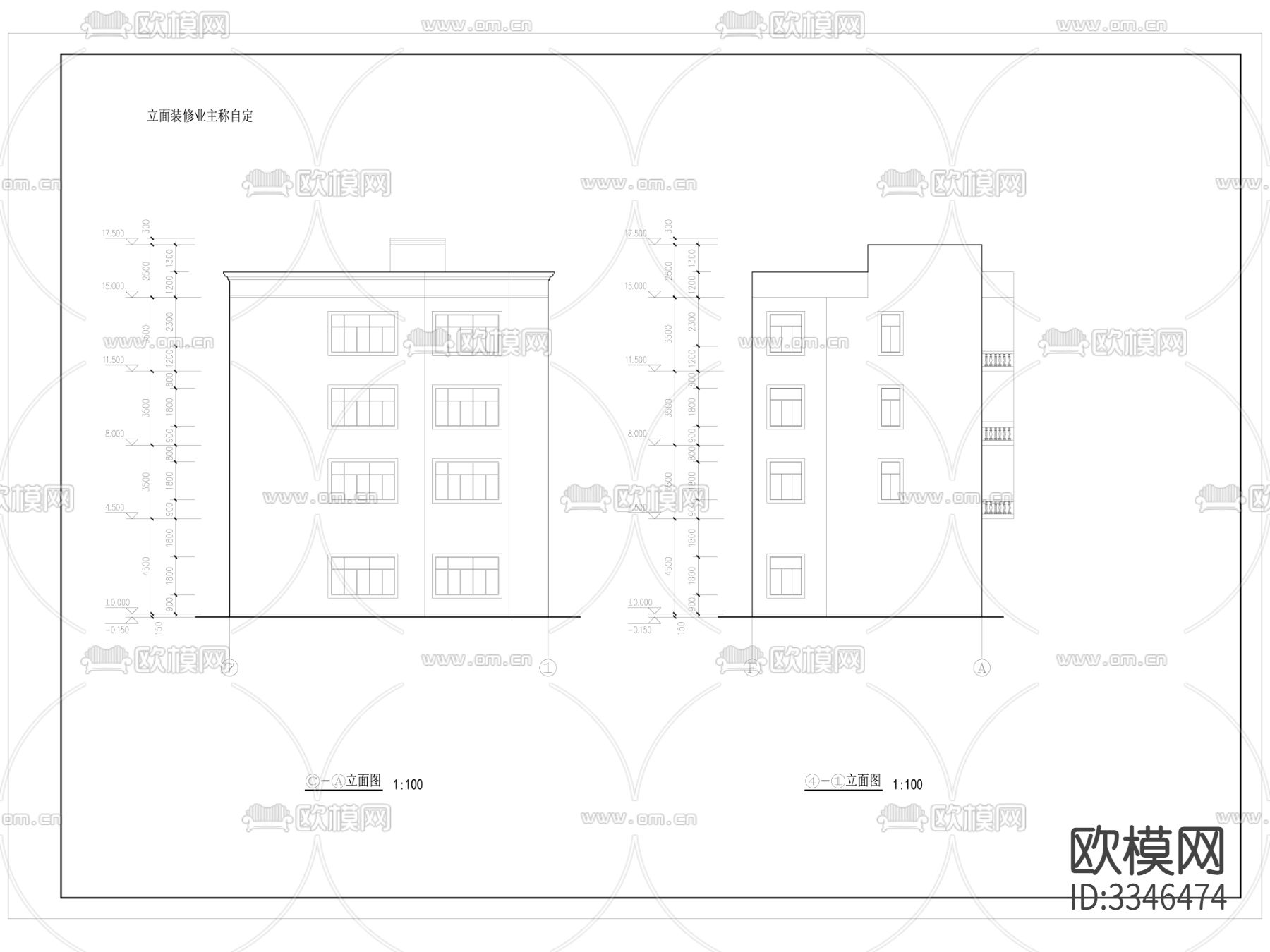 刘瑞娟建筑施工图下载（渲染图6）