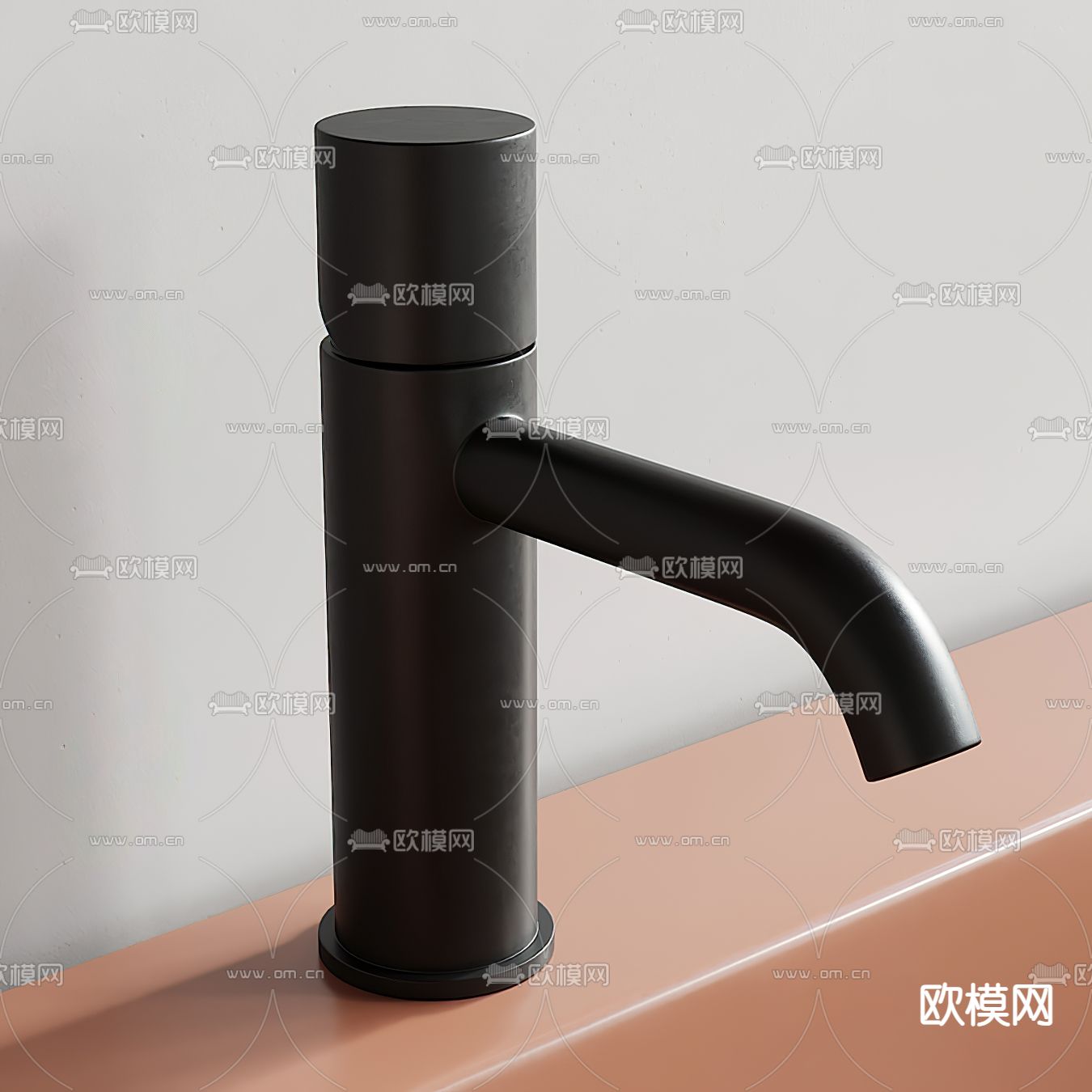 不锈钢水龙头3d模型下载