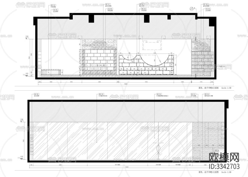 1190㎡親子中心 兒童教育空間cad施工圖下載(渲染圖4)