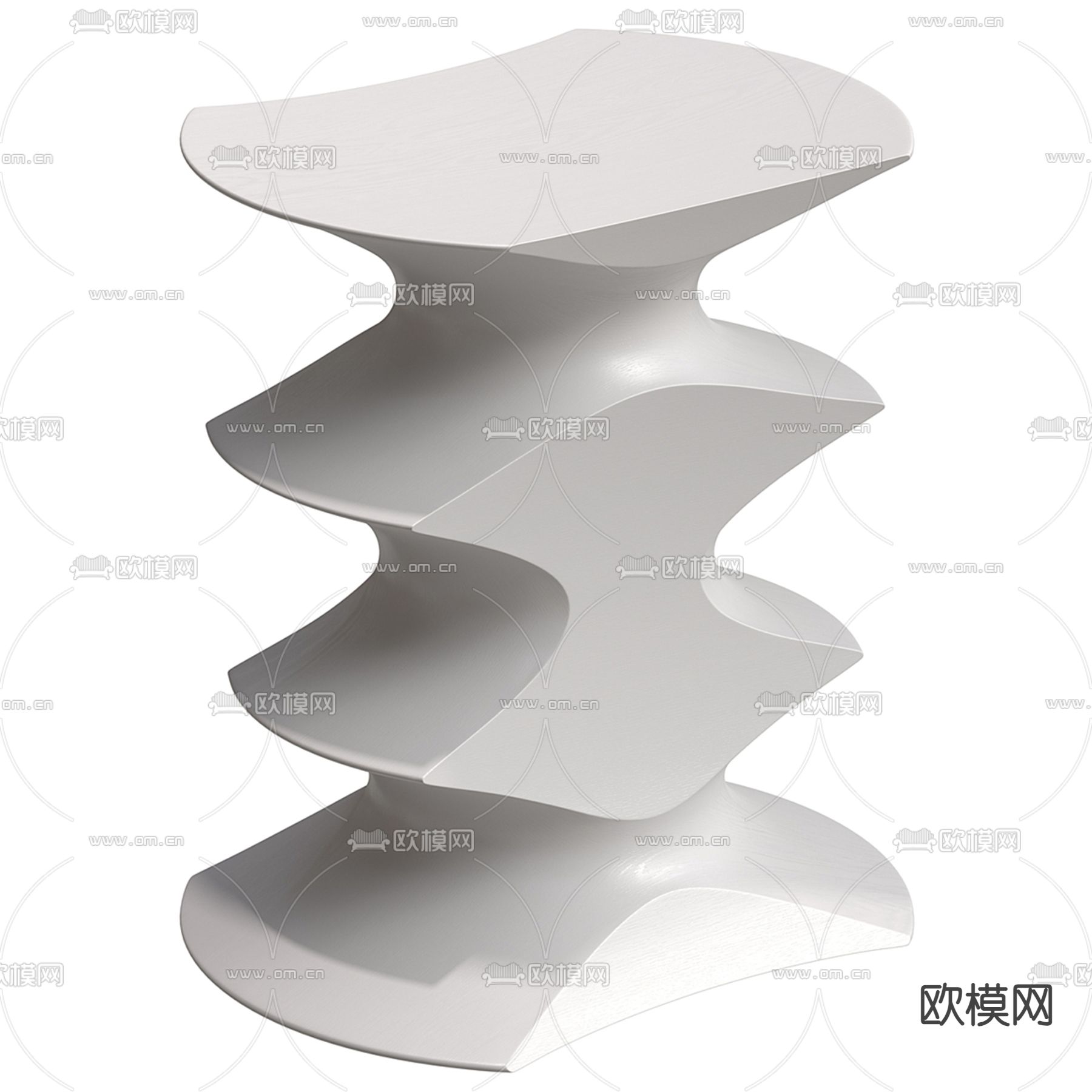 Poliform 边几 角几 桌几3d模型下载（渲染图2）