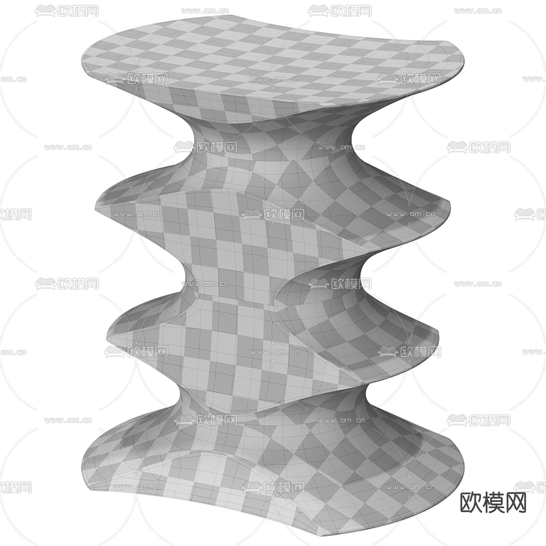 Poliform 边几 角几 桌几3d模型下载（渲染图4）