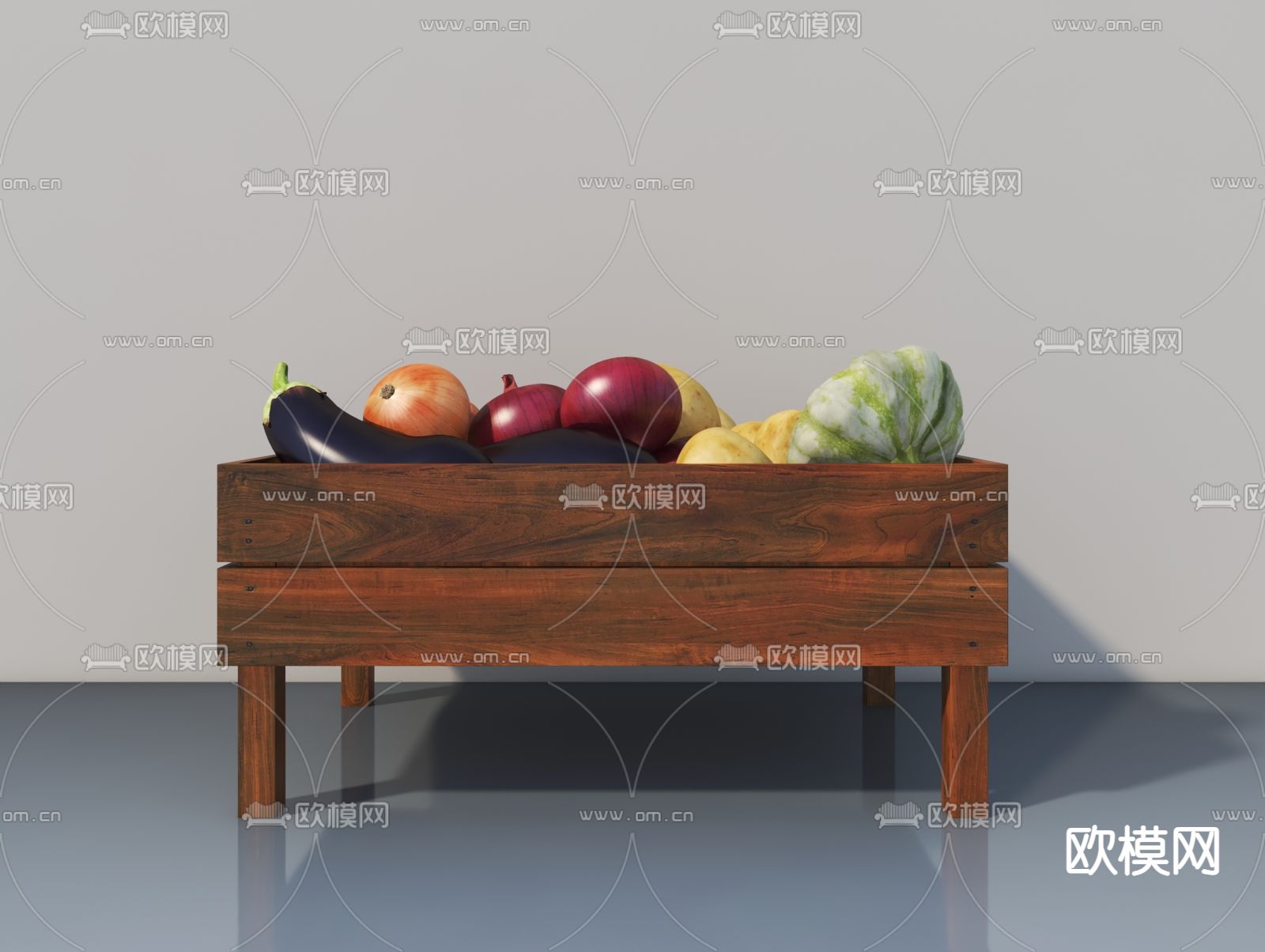 水果蔬菜 食品3d模型下载