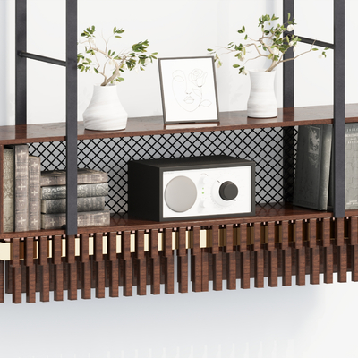  现代挂架 置物架su模型 