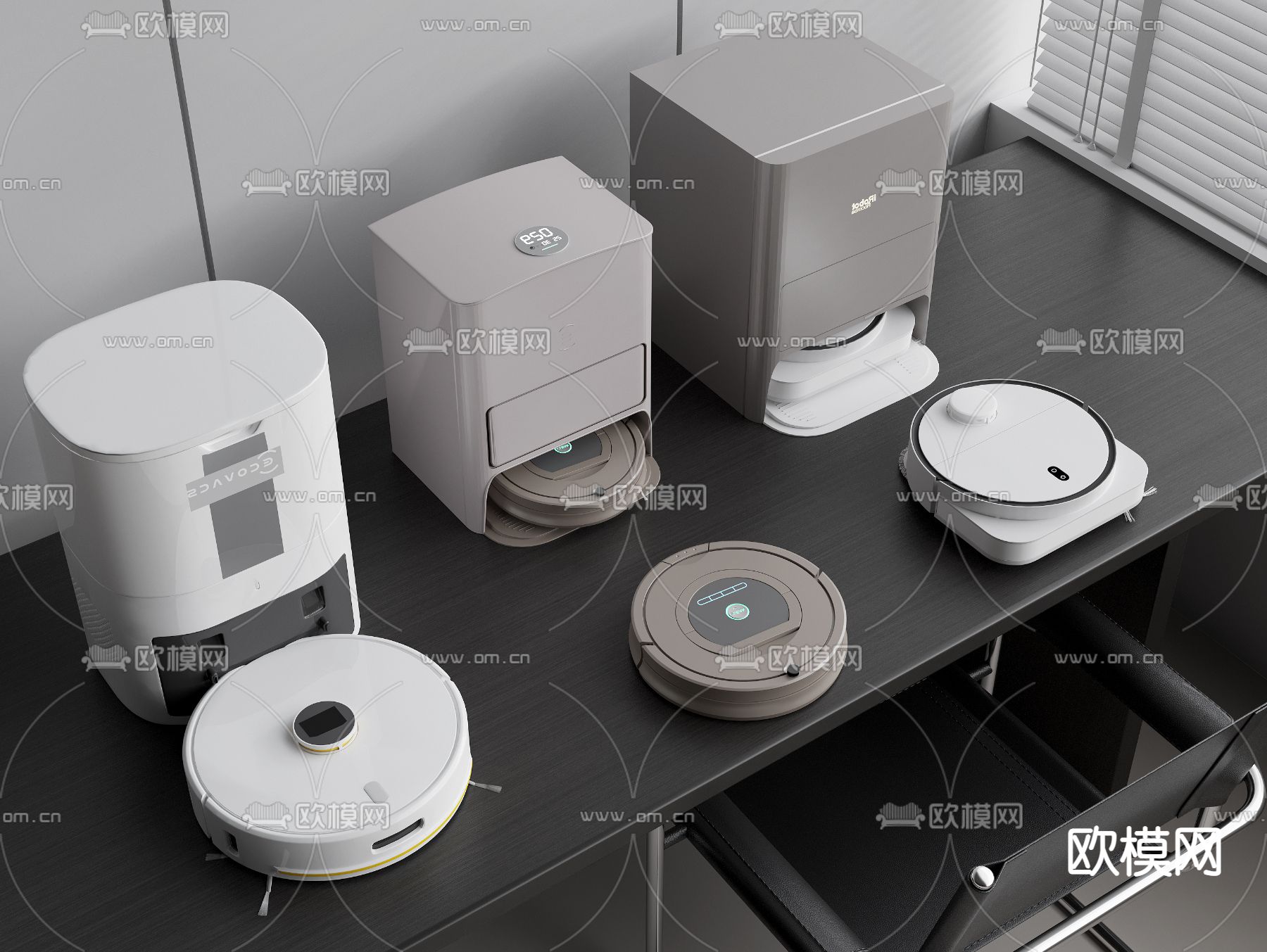 扫地机器人 智能扫地机3d模型下载