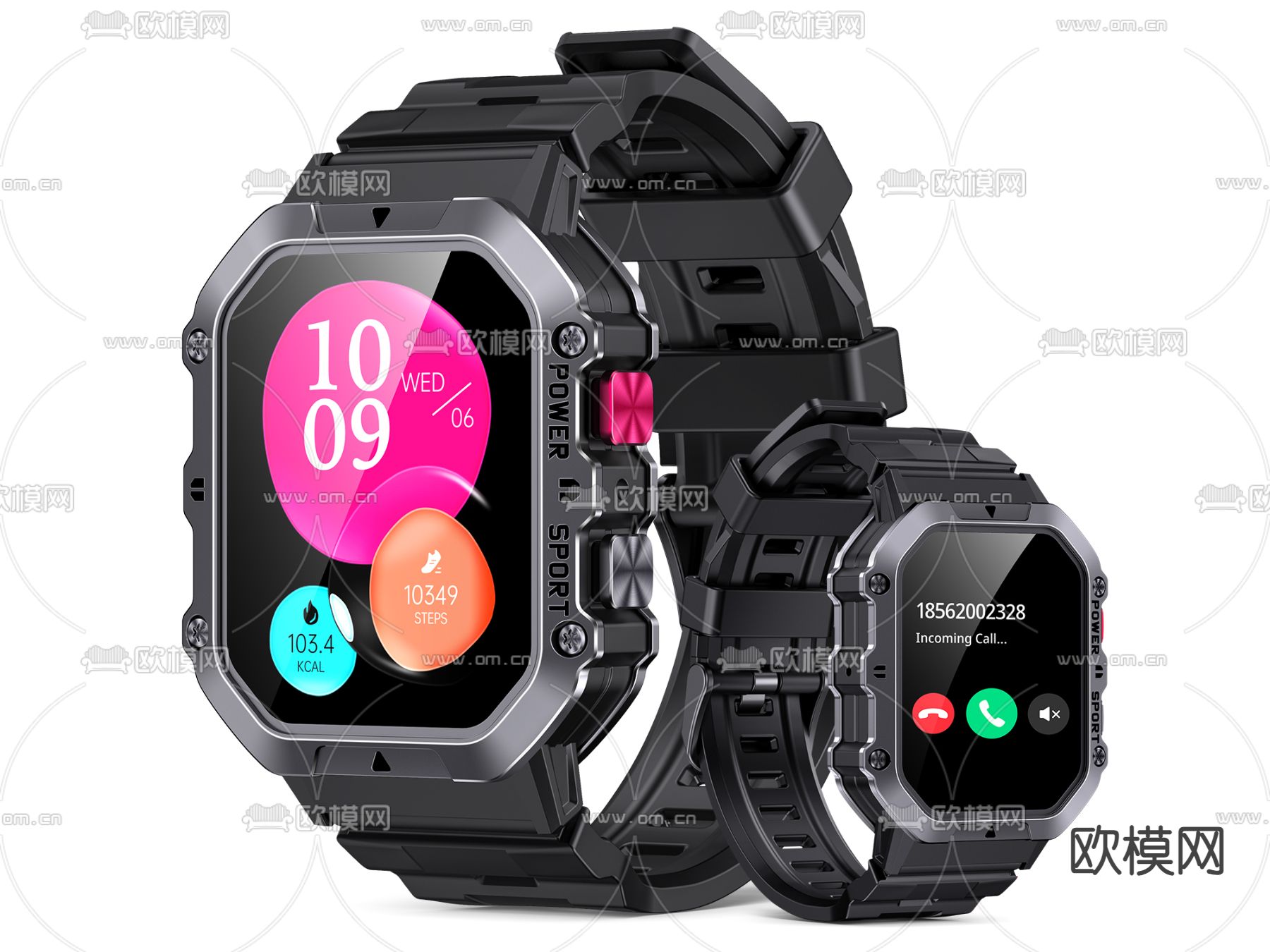 智能手表 手表su模型下载（渲染图2）