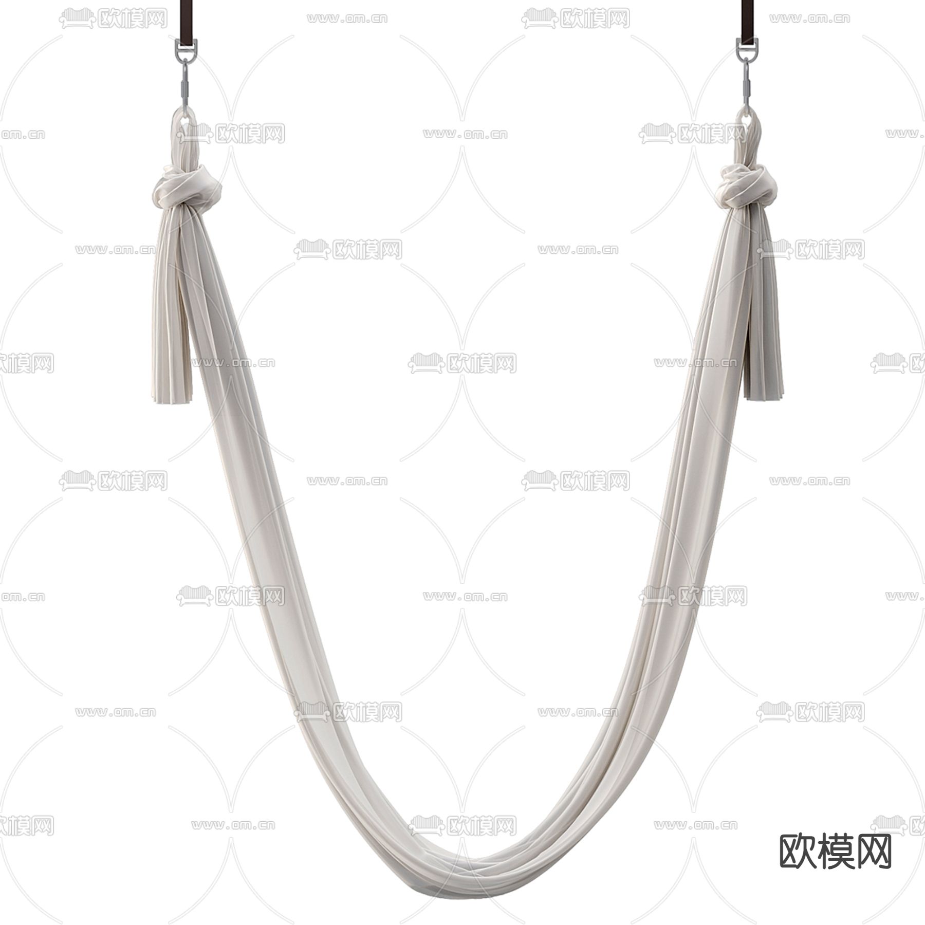 Yogaha瑜伽秋千 吊椅su模型下载（渲染图3）