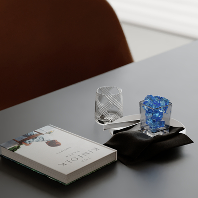  书本 水杯 马克杯 茶杯 饮料su模型 