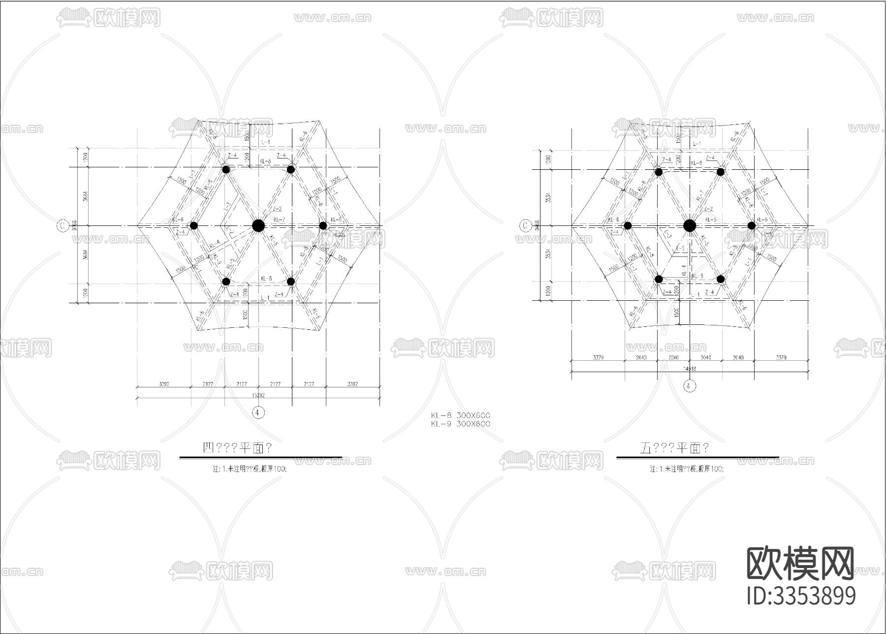 慧光塔cad立面图下载（渲染图5）