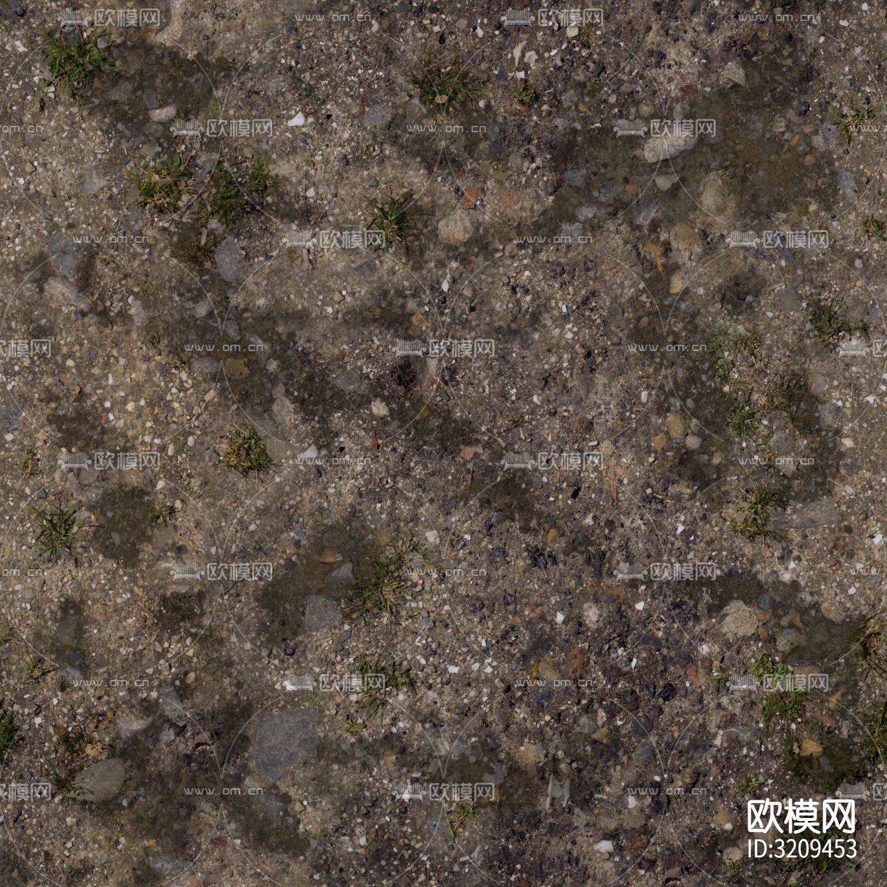 碎石子地面贴图