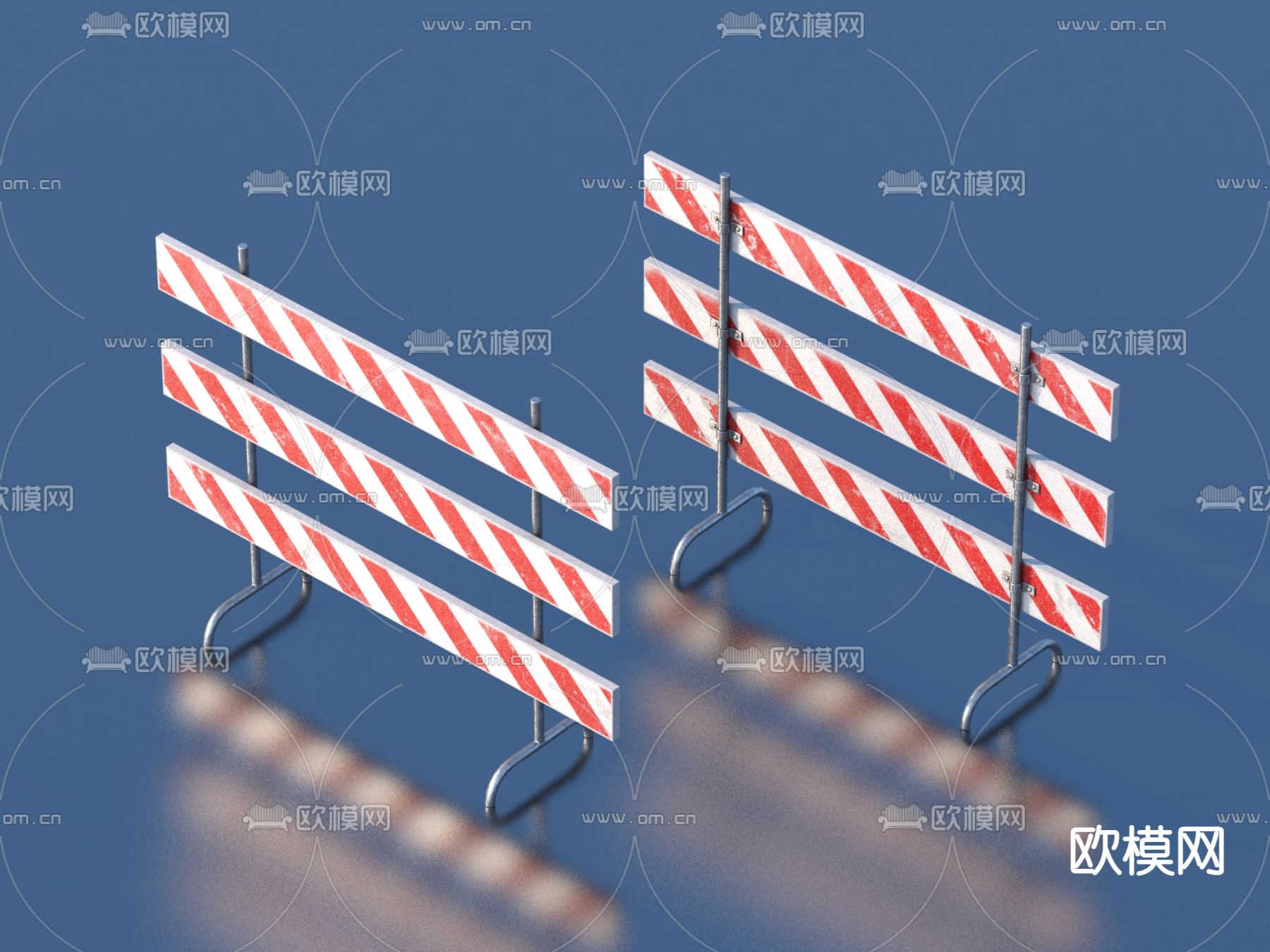 户外小品 公共设施 路障3d模型下载