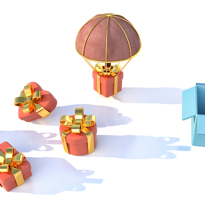  礼物 礼盒 包装盒su模型 