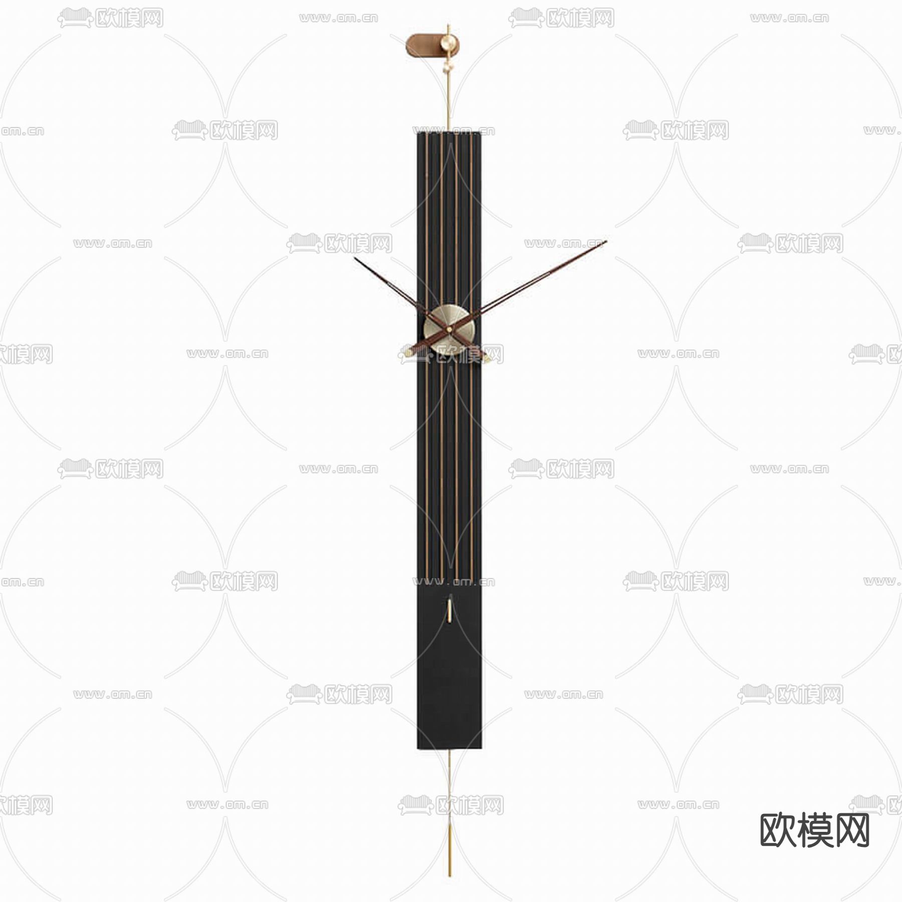 时钟 挂钟 钟表3d模型下载