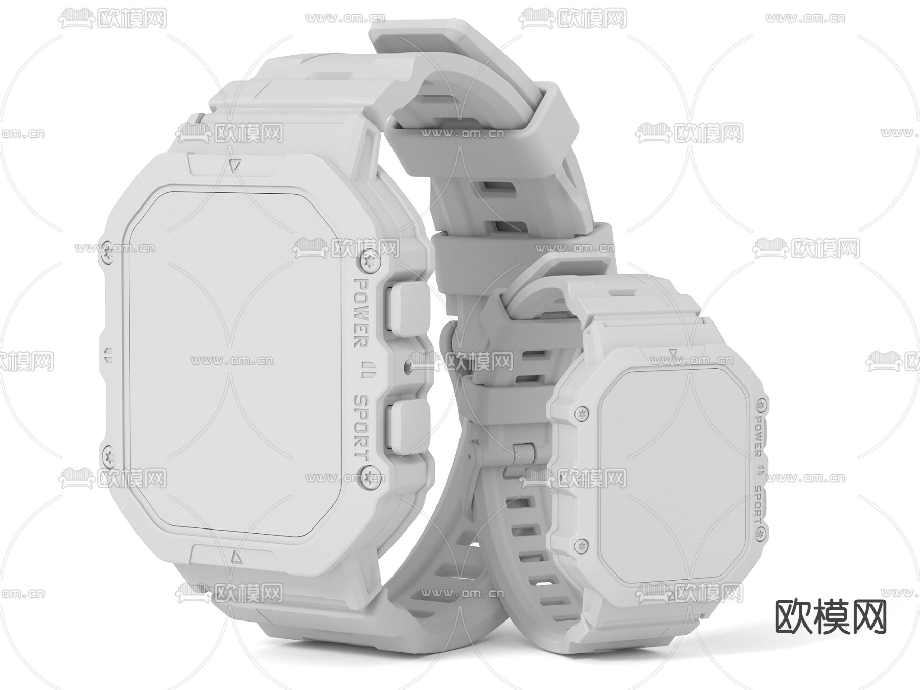 智能手表 电子手表su模型下载（渲染图3）