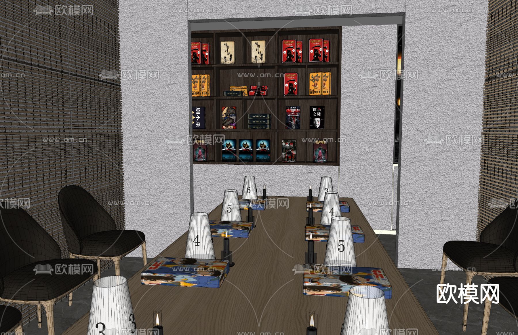 现代剧本杀su模型下载