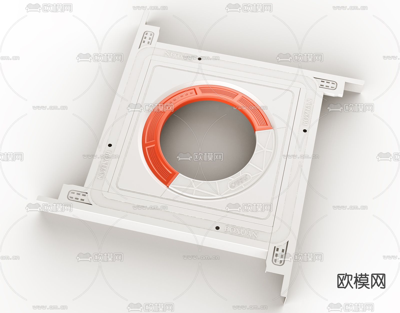 麻将机配件 工业设备su模型下载（渲染图2）