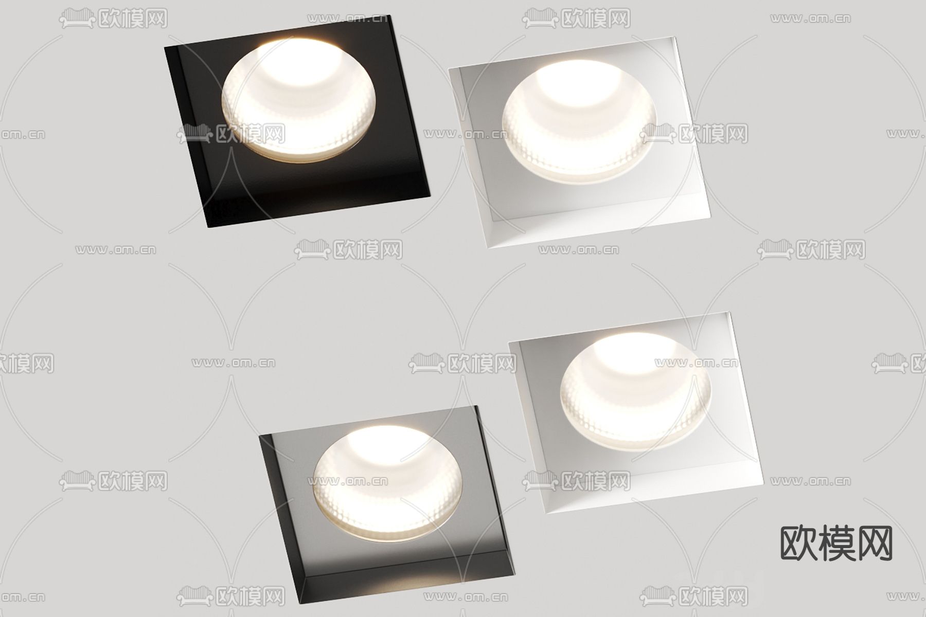 照明灯  射灯3d模型下载