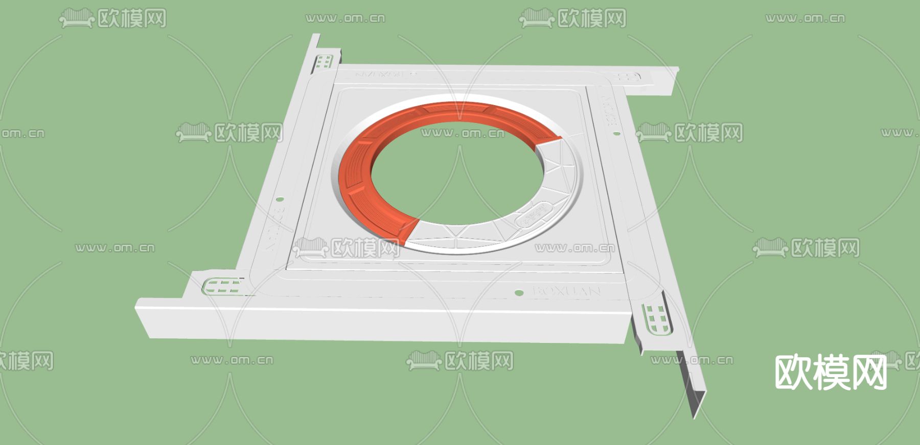 麻将机配件 工业设备su模型下载（渲染图1）