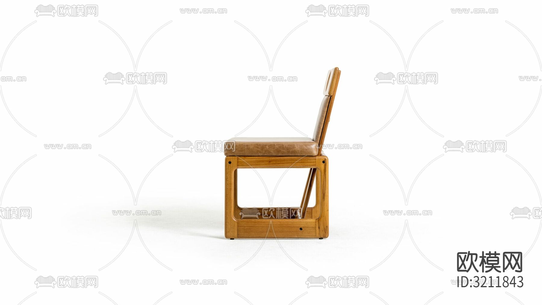 北欧椅子 餐椅下载（渲染图4）